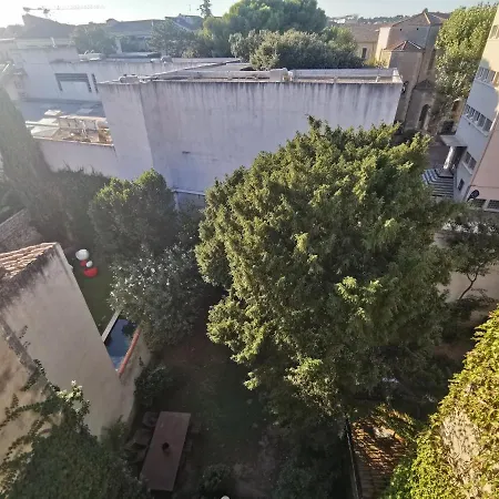 La Terrasse Suspendue Des Arenes - Nuit A Apartamento Nimes